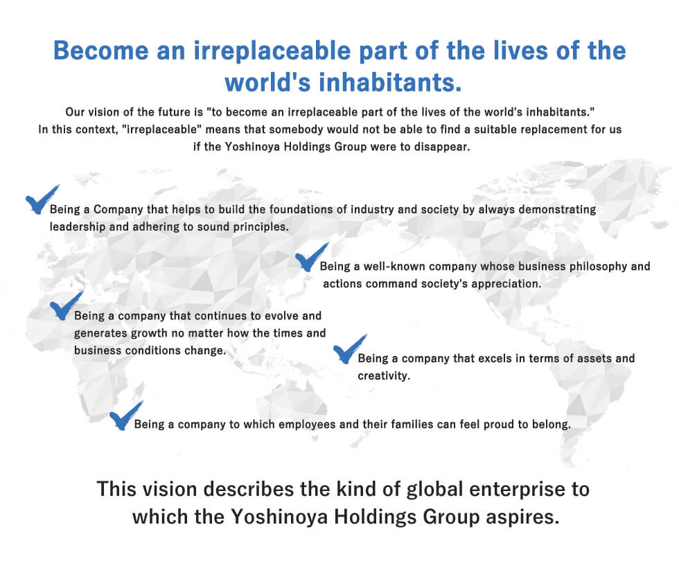 Become an irreplaceable part of the lives of the world's inhabitants.